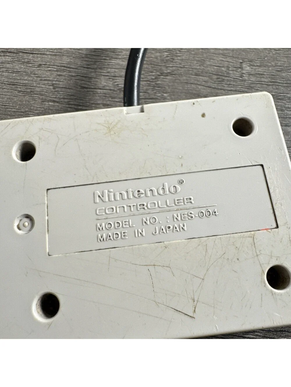 Nintendo NES Wired OEM Controller NES-004 - Tested Authentic Original